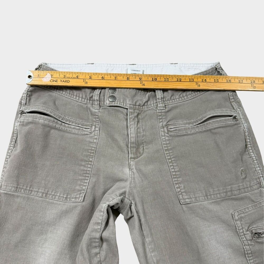 The North Face A5 Series Corduroy Cargo Pants Women’s 10 Gray Hiking Workwear - Picture 11 of 11